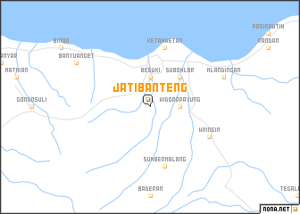 map of Jatibanteng