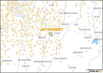 map of Jatikramat
