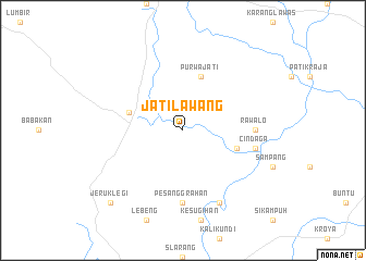 map of Jatilawang