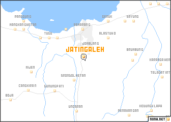 Jatingaleh Indonesia Map Nonanet