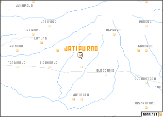 map of Jatipurno