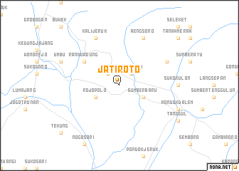 map of Jatiroto