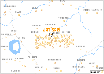 map of Jatisari