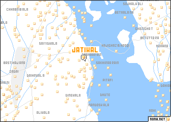 map of Jātīwāl