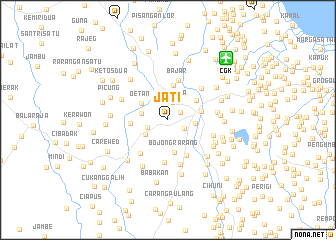 map of Jati