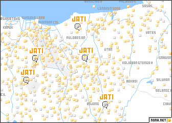 map of Jati