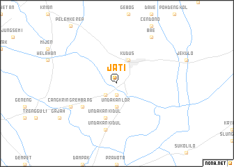 map of Jati