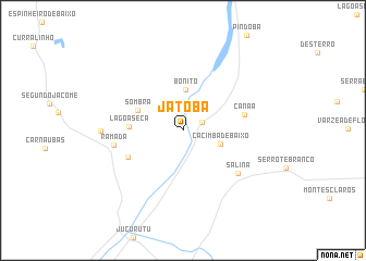 map of Jatobá