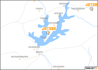 map of Jatobá