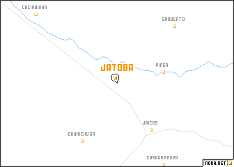 map of Jatobá