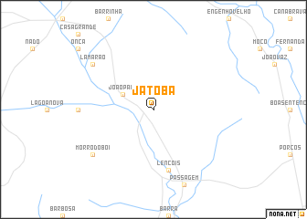 map of Jatobá