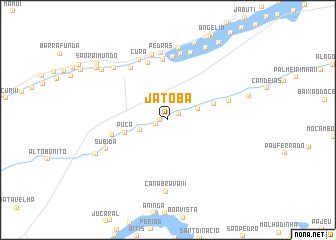map of Jatobá