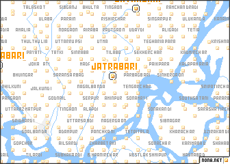 map of Jātrābāri