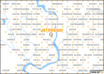 map of Jātrāsidhi