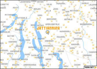 map of Jattiān Mīra