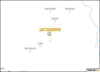 map of Jatuarana