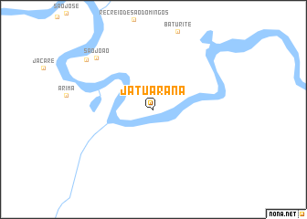 map of Jatuarana