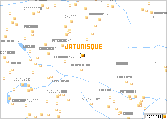 map of Jatun Isque