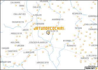 map of Jatun Orcochiri