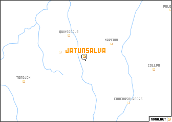 map of Jatun Salva