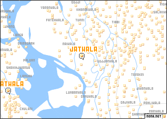 map of Jatwāla
