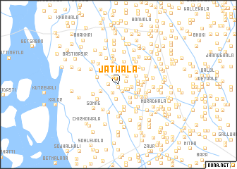 map of Jātwāla