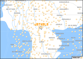 map of Jatwāla