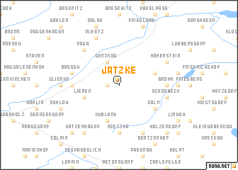 map of Jatzke