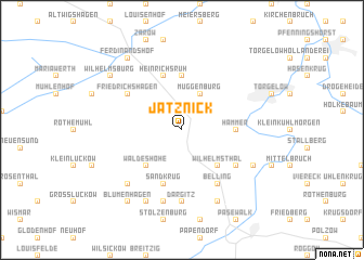 map of Jatznick