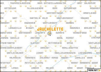 map of Jauchelette