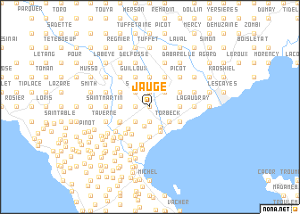 map of Jauge