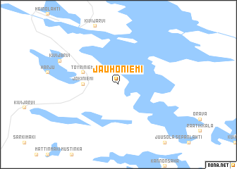 map of Jauhoniemi