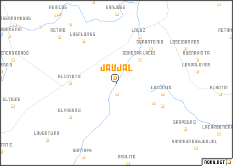 map of Jaujal