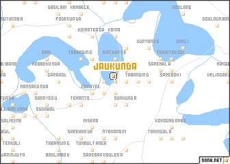 map of Jau Kunda