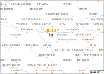 map of Jaulzy