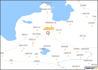 map of Jauni