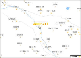 map of Jaunsāti