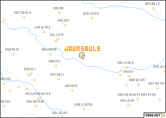 map of Jaunsaule