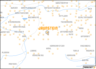 map of Jaunstein