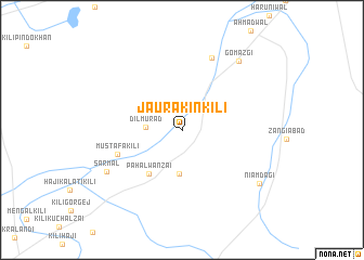 map of Jaurakīn Kili