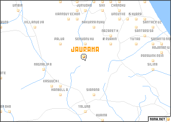 map of Jaurama