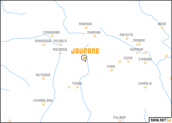 map of Jaurane