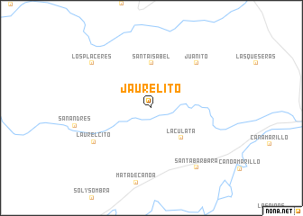 map of Jaurelito