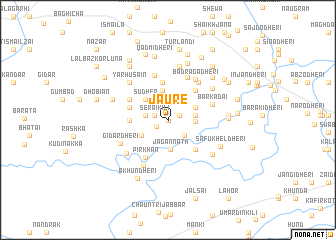 map of Jaure