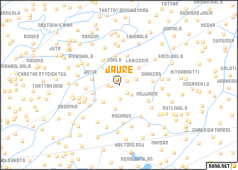 map of Jaure
