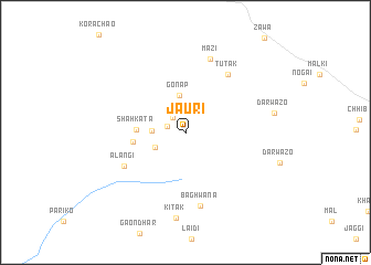 map of Jauri