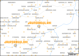 map of Jauro Abdulahi