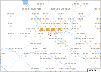 map of Jauro Bamvo