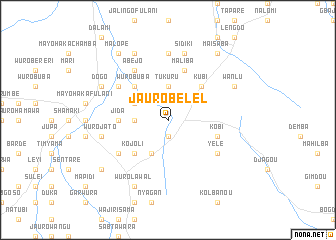 map of Jauro Belel