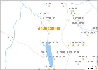 map of Jauro Gombi